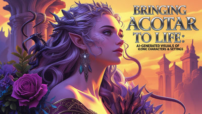 Bringing ACOTAR to Life: AI-Generated Visuals of Iconic Characters & Settings