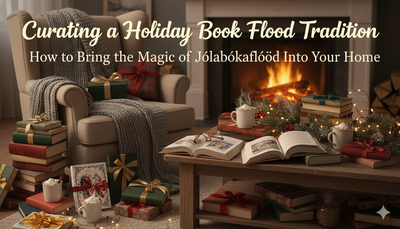 Curating a Holiday Book Flood Tradition: How to Bring the Magic of Jólabókaflóð Into Your Home