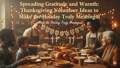 Spreading Gratitude and Warmth: Thanksgiving Volunteer Ideas to Make the Holiday Truly Meaningful