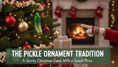 The Pickle Ornament Tradition: A Quirky Christmas Game With a Secret Prize
