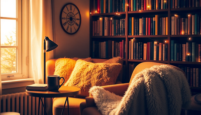 How to Create the Perfect Holiday Reading Nook