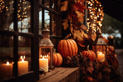 Fall Porch Vibes: How to Style Pumpkins, Lanterns & Candles for Instagram-Worthy Moments