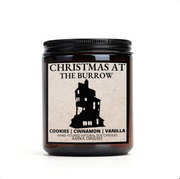 christmas candle, cookie, cinnamon scented candle