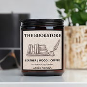 AARKA ORIGINS CANDLES Bookstore︱Book Lover Candle︱Book Candle Scent︱Book Inspired Candle︱Literary Candle︱Soy Candle︱Book Lover Gift | Wax Melt︱Book Candle Scent