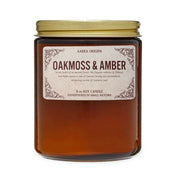Oakmoss and Amber Handmade Soy candle, Earthy Fragrance, Handmade, Essential Oil, Eco-friendly