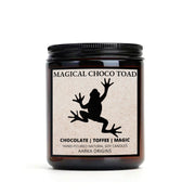 Magical Choco Toad Soy Candle, handmade luxury scented candles made with natural soy wax and phthalate-free scents