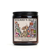 wizards alley soy candle, wizard candle gift, soy candle, scented candle