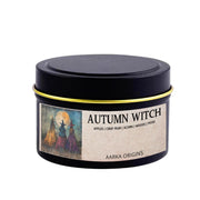 Autumn Witch Soy Candle, handmade luxury scented candles made with natural soy wax and phthalate-free scents