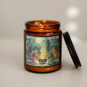 Witches Brew Witching Hour Soy Candle, handmade luxury scented candles made with natural soy wax and phthalate-free scents