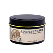 Reading by the Fire Soy Candle, handmade luxury scented candles made with natural soy wax and phthalate-free scents