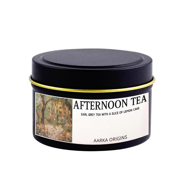 Afternoon Tea Soy Wax Candle | Book Inspired Candle | Literary Gift | High Tea | Tea Lover Gift | Tea & Cakes Candle | Bookish Gifts, handmade luxury scented candles made with natural soy wax and phthalate-free scents