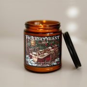 Holiday Feast Soy Candle, handmade luxury scented candles made with natural soy wax and phthalate-free scents