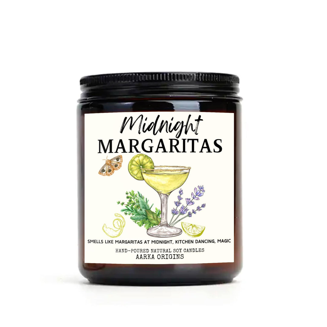 Midnight Margaritas Soy Candle – Lime, Orange & Vanilla
