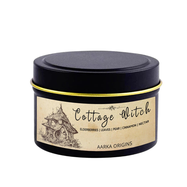Cottage Witch Soy candle, Literary candle, Bookish candle, cozy cottagecore, witch candle, witchy, fairycore, Gothic, tarot, kitchen witch