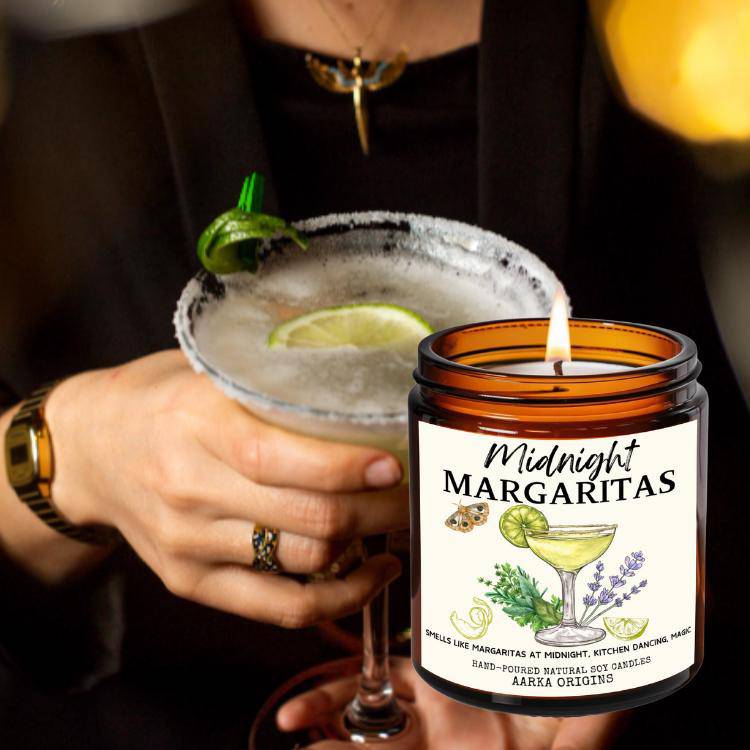 Midnight Margaritas Soy Candle – Lime, Orange & Vanilla