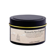 Weekend in New England Soy candle, Literary Candle, Bibliophile, Bookworm Gift, bookish candle, ocean, coastal sea salt, wild air, Booklover