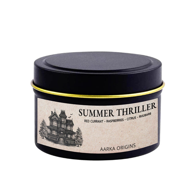 Summer Thriller Soy candle, Mystery Chills, Horror, Literary Candle, Bibliophile, Bookworm Gift, bookish candle, Book lover, Gift for Reader