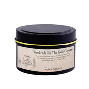 Weekends on the golf course Soy candle, Literary Candle, Bibliophile, Bookworm Gift, bookish candle, Booklover candle, gift for reader, melt