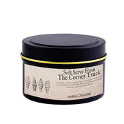 Soft Serve From The Corner Truck Soy candle, 90's Summer, Ice cream, Vanilla, Bookish candle, book lover candle, gift for readers, dessert