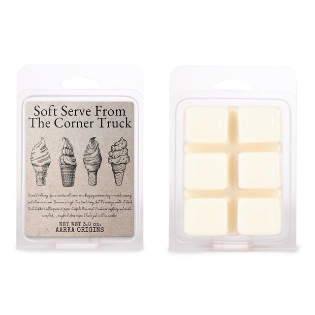 Soft Serve From The Corner Truck Soy candle, 90's Summer, Ice cream, Vanilla, Bookish candle, book lover candle, gift for readers, dessert