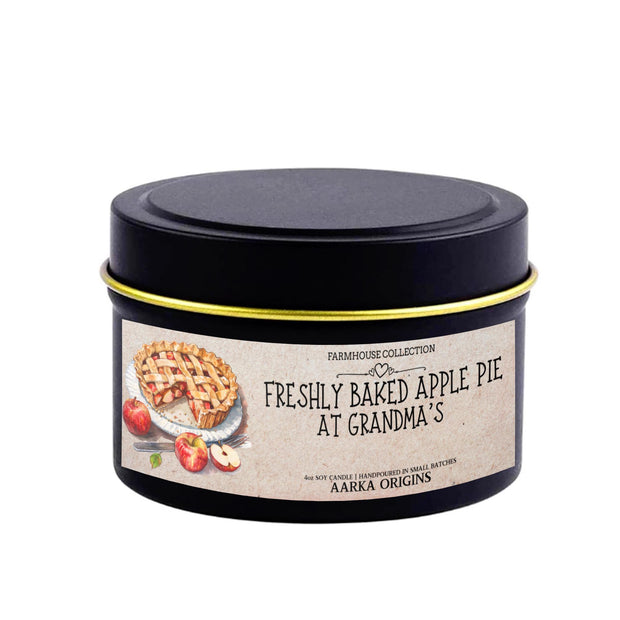 Freshly Baked Apple Pie Scented Candle, Apple Pie, Cinnamon Spice, Farmhouse Candle, Fall Bakery Candle, Autumn, Farmhouse Decor, Halloween