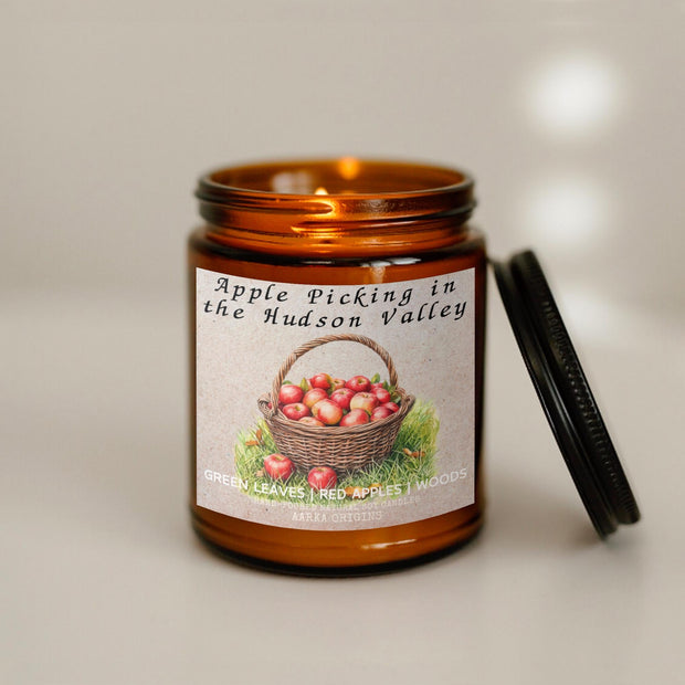 apple picking, scented candle, home fragrances, greek mythology, goddess of , bookish candle, book lover candle, book nerd candle, literary candle gift, co worker gifts, small batch candle, eco friendly candle, amber jar candles, green witch, practical magic, vampire, gothic, fall scents, fall spice, fall candle, autumnal, pumpkin spice, halloween, spooky, haunted, ghost, witchy, booktok,dark academia, gift for witches, witchy gifts, witchcraft, fall leaves, autumn, basic witch, kitchen witch