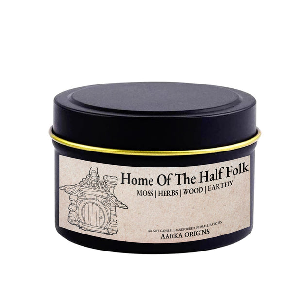 Home of the Half Folk Soy Candle, Bookish candle, Fantasy Inspired, Book themed, Geek Gift, RPG, Gamer, DND, Literary inspired, Autumn, Fall