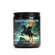 Sleepy Hollow Soy Candle, Bookish Candles, Gothic, Haunted, Halloween, Horror, Spooky Autumnal, Fall, Pumpkin Spice, Horseman's Hollow, Melt