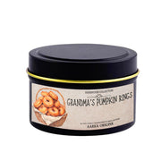 Grandma pumpkin rings, fall spices, donuts, farmhouse pumpkin spice, dessert, scented candle, home fragrances, greek mythology, bookish candle, book lover candle, book nerd candle, literary candle gift, co worker gifts, small batch candle, green witch, practical magic, vampire, gothic, fall spice, fall candle, autumnal, pumpkin spice, halloween, spooky, haunted, ghost, witchy, booktok,dark academia, gift for witches, witchy gifts, witchcraft, fall leaves, autumn, basic witch, kitchen witch