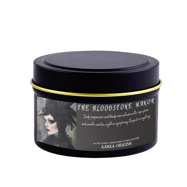 the bloodstone manor, scented candle, home fragrances, greek mythology, goddess of , bookish candle, book lover candle, book nerd candle, literary candle gift, co worker gifts, small batch candle, eco friendly candle, amber jar candles, green witch, practical magic, vampire, gothic, fall spice, fall candle, autumnal, pumpkin spice, halloween, spooky, haunted, ghost, witchy, booktok,dark academia, gift for witches, witchy gifts, witchcraft, fall leaves, autumn, basic witch, kitchen witch