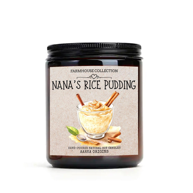 Rice pudding, dessert candle, farmhouse candle, grandma recipes, pumpkin spice, scented candle, home fragrances, greek mythology, bookish candle, book lover candle, book nerd candle, literary candle gift, co worker gifts, small batch candle, green witch, practical magic, vampire, gothic, fall spice, fall candle, autumnal, pumpkin spice, halloween, spooky, haunted, ghost, witchy, booktok,dark academia, gift for witches, witchy gifts, witchcraft, fall leaves, autumn, basic witch, kitchen witch