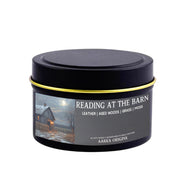 Reading at the barn, barn woods, memories, hay, farm, autumn, pumpkin spice, scented candle, home fragrances, greek mythology, bookish candle, book lover candle, book nerd candle, literary candle gift, co worker gifts, small batch candle, green witch, practical magic, vampire, gothic, fall spice, fall candle, autumnal, pumpkin spice, halloween, spooky, haunted, ghost, witchy, booktok,dark academia, gift for witches, witchy gifts, witchcraft, fall leaves, autumn, basic witch, kitchen witch