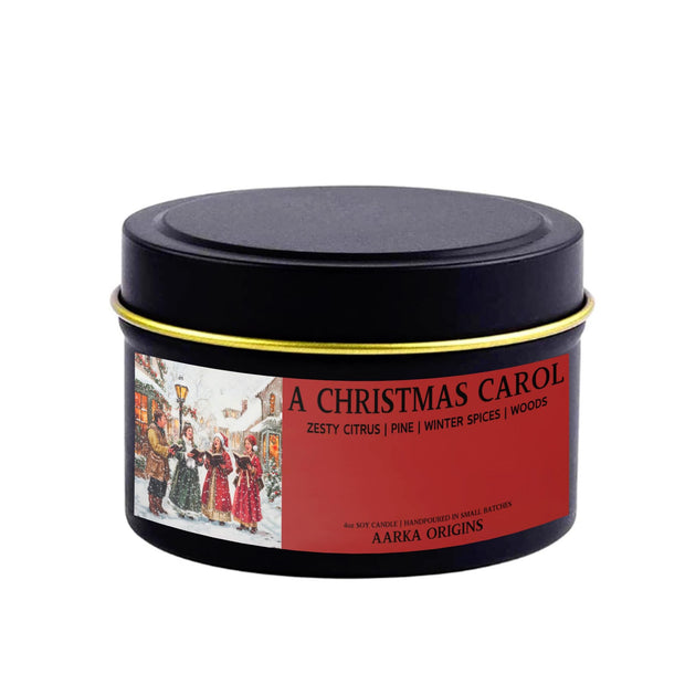 A Christmas Carol Soy Candle, Merry Christmas, Bibliophile Gifts, Holiday Gifts, Winter, Christmas decor, Holiday scent, Pine scent, Bookish