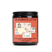 The Wishmaker's Letter Soy Candle, Christmas Decor, Secret Santa Gift, Unique Christmas Gifts, Holiday Gifts, Stocking Stuffers, Nostalgia,