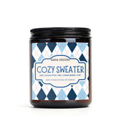 Cozy Sweater Soy Candle, Merry Christmas, Bibliophile Gifts, Winter, Christmas decor, Holiday Gifts, Secret Santa Gifts, Stocking Stuffers