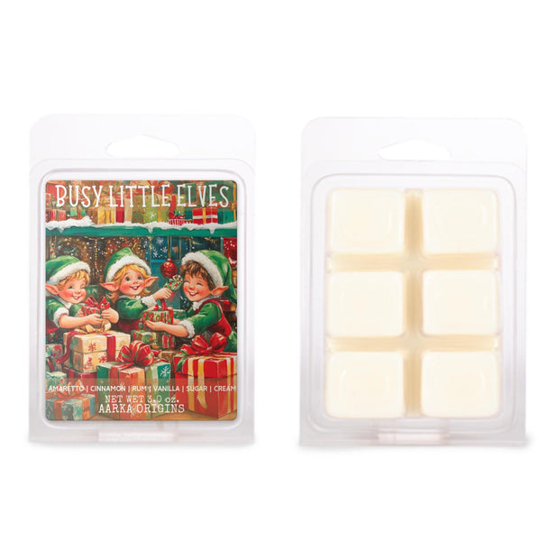 Busy Little Elves Soy Candle, Merry Christmas, Bibliophile Gifts, Winter, Christmas decor, Holiday Gifts, Spiced Eggnog, Secret Santa Gifts