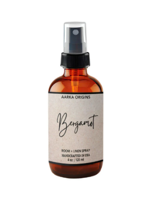 Bergamot linen spray, citrus room spray
