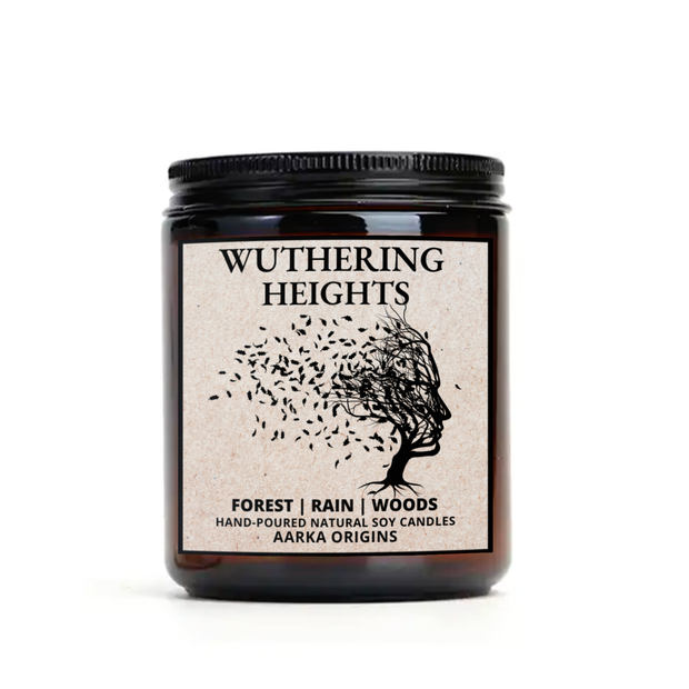 Wuthering Heights- Bronte Inspired Vegan Soy Candles | Book Lover Candle - Literary Gifts | Emily Bronte | The Bronte Sisters | Wax Melts
