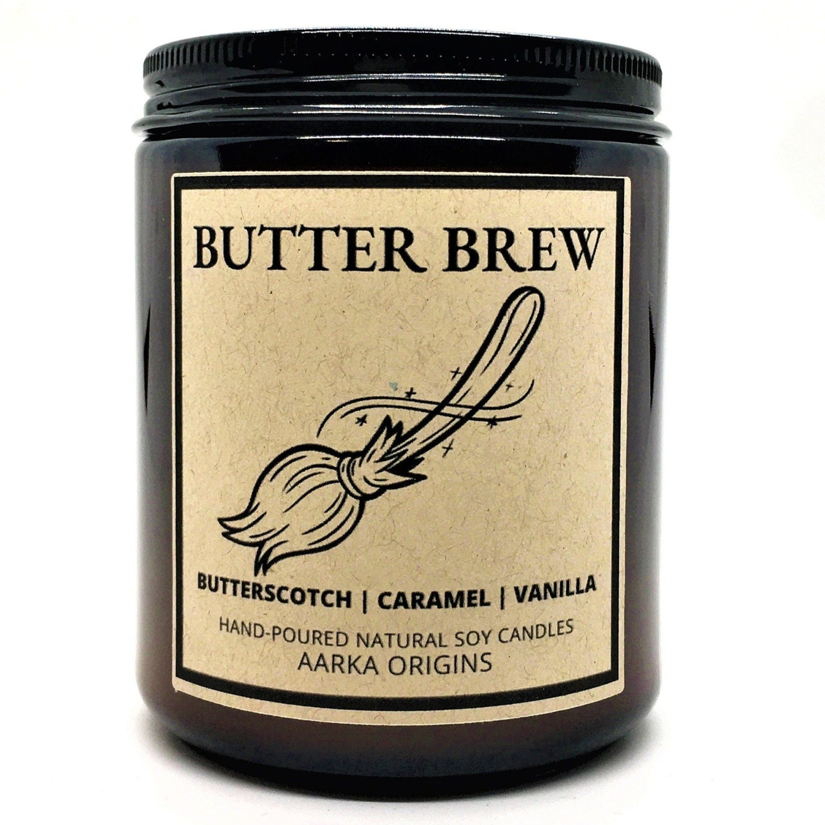 Butter Brew Soy Candle – Butterscotch, Caramel & Vanilla Scents