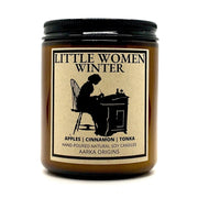 Little Women Winter Soy Candles | Book Inspired Candle | Bookworm Gift | Winter candles | Wax Melt