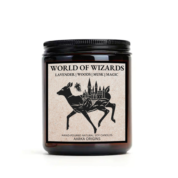 Bookish literary candle